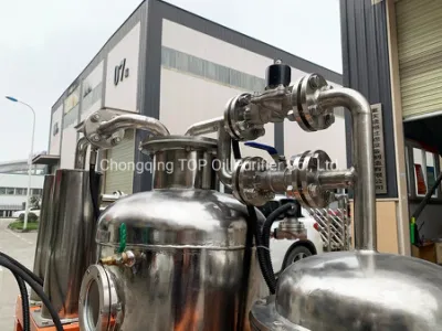 Máquina de reciclaje de aceite usado aceite de coco y aceite de cocina