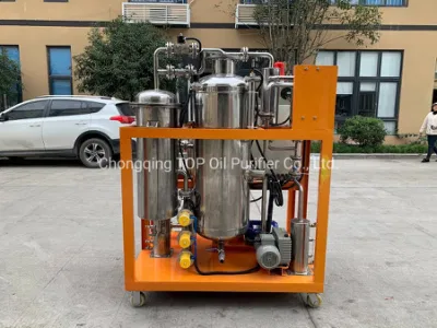 Máquina de reciclaje de aceite usado aceite de coco y aceite de cocina