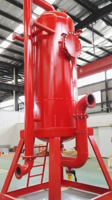 Separador de Gas horizontal de la API para perforar pozo de agua equipo de control de sólidos