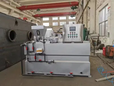 3000L/H Pac PAM dispositivo dosificador químico para tratamiento de aguas residuales