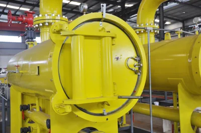 DN300 Filtro separador de Gas Natural de la estación de repostaje