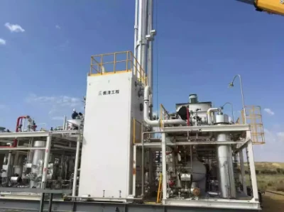 15 MMSCFD de tamaño mediano, el Equipo de Producción de Gas Natural Licuado 400, 000Nm3/día de la planta de GNL