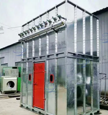 El centro del sistema de recolección de polvo de madera Madera de trabajo de purificación Central Industrial Sistema de filtración de aire de polvo seco de recolección de polvo del sistema de molienda