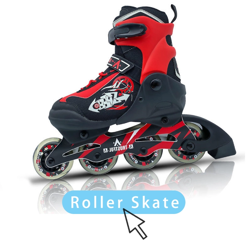 Cheapest Roller Skates Latest Model Good Quality Designer Sand Space Leather Roller Skates Ice Skate