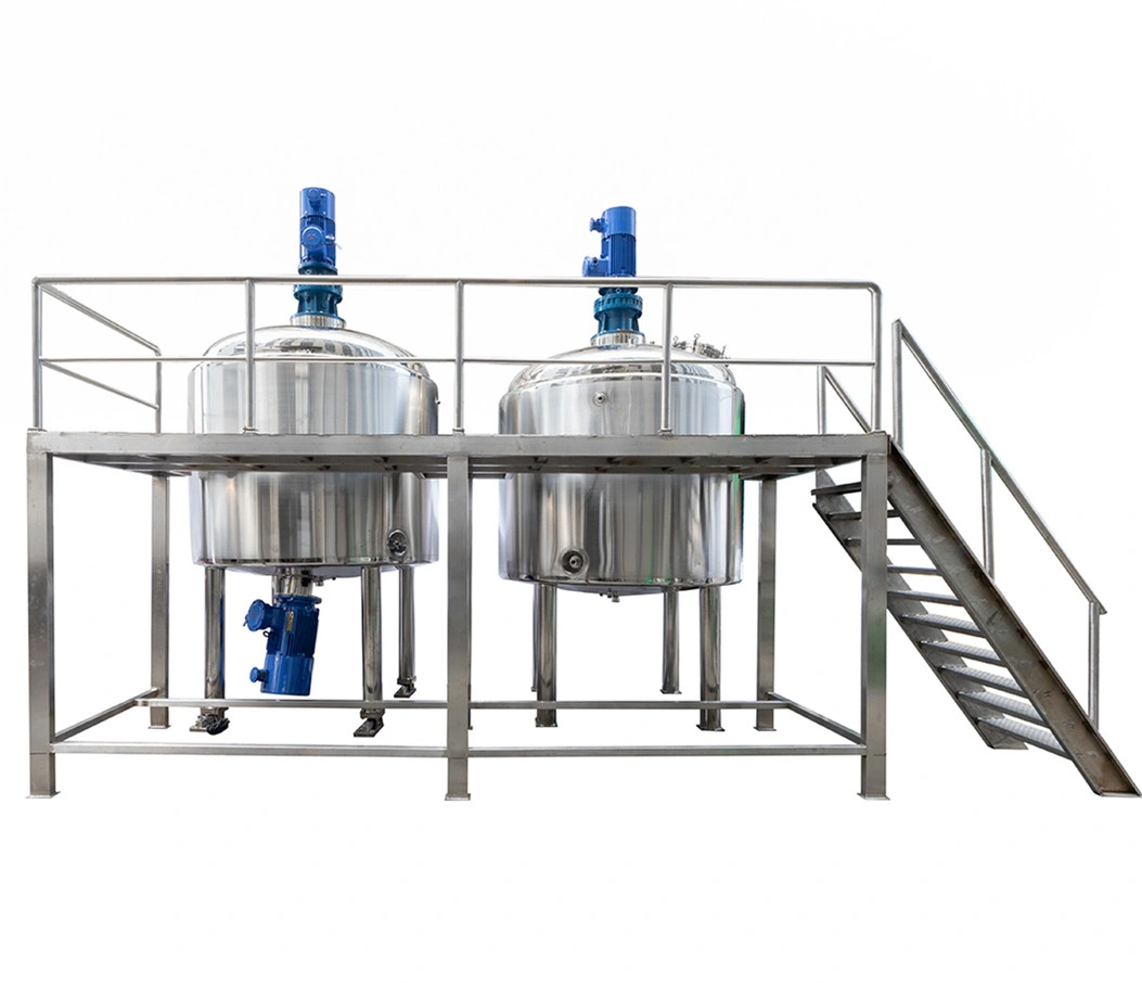 304 316 Stainless Steel Big Pressure Mixing Container for Food Industry