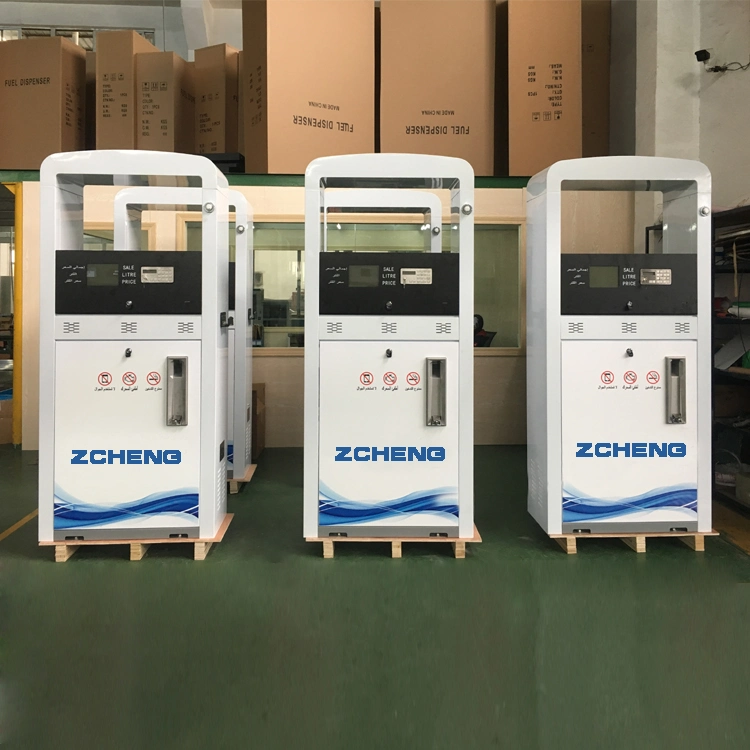 4 Hose Fuel Dispensers / Oil Filling Machine Engine Oil Dispenser Oil Measuring Can Gilbarco Fuel Dispensers