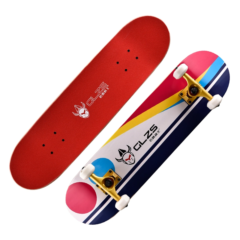 Professional Adult Canadian Wood Maple Long Board Kick Skateboard Gift for Kid