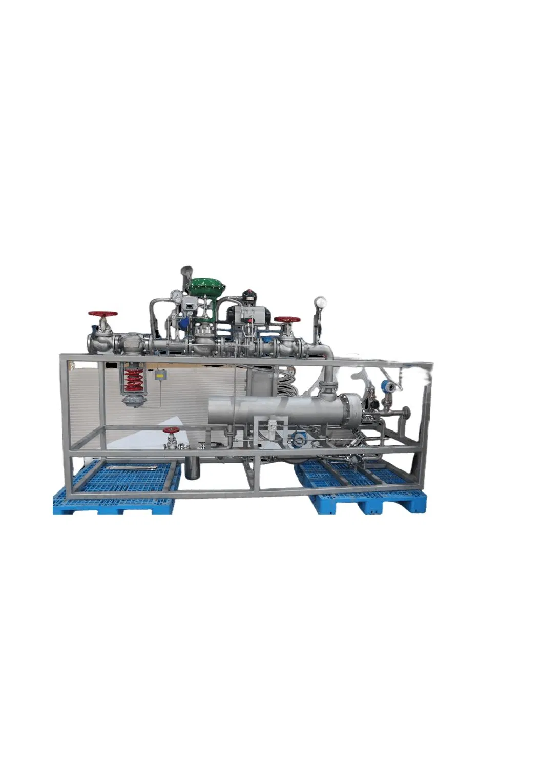 Steam Valve Skid Mounted Equipment for Welding Pipes Valve Skid Equipment Skid-Mounted Plants Process Skids