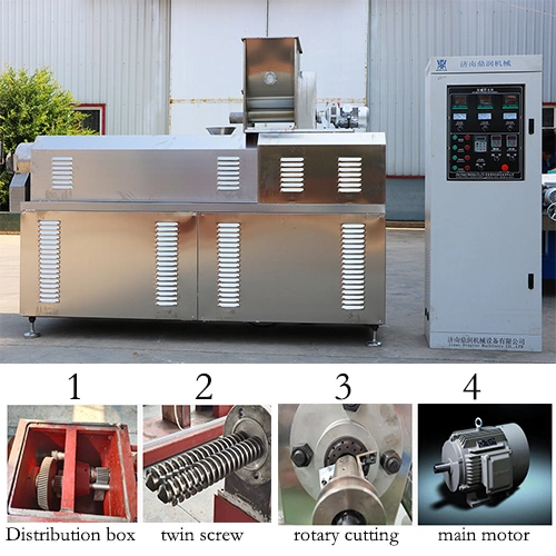 Cheese Cereal Puffed Snacks Production Line Flakes Sticks Extruder Food Corn Puffs Snack Making Machine Cheese Ball Food Equipment