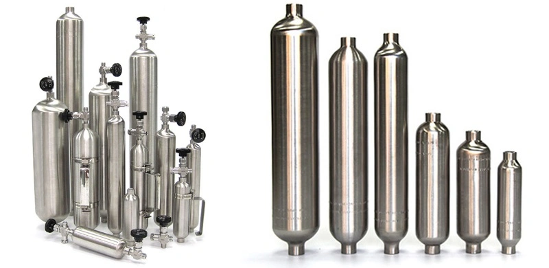 3000psi High Pressure 316ss Pressure Vessel LPG Sample Cylinder