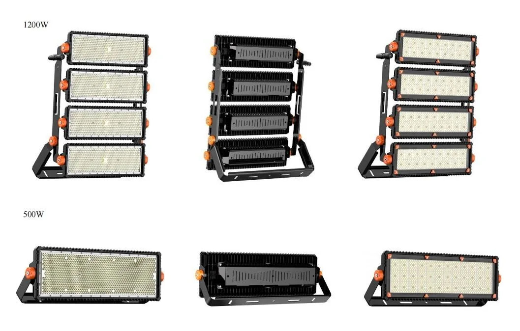 500W 1000W 1500W 2000W LED High Mast Light for Stadium Lighting