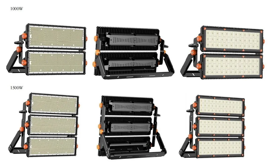 500W 1000W 1500W 2000W LED High Mast Light for Stadium Lighting