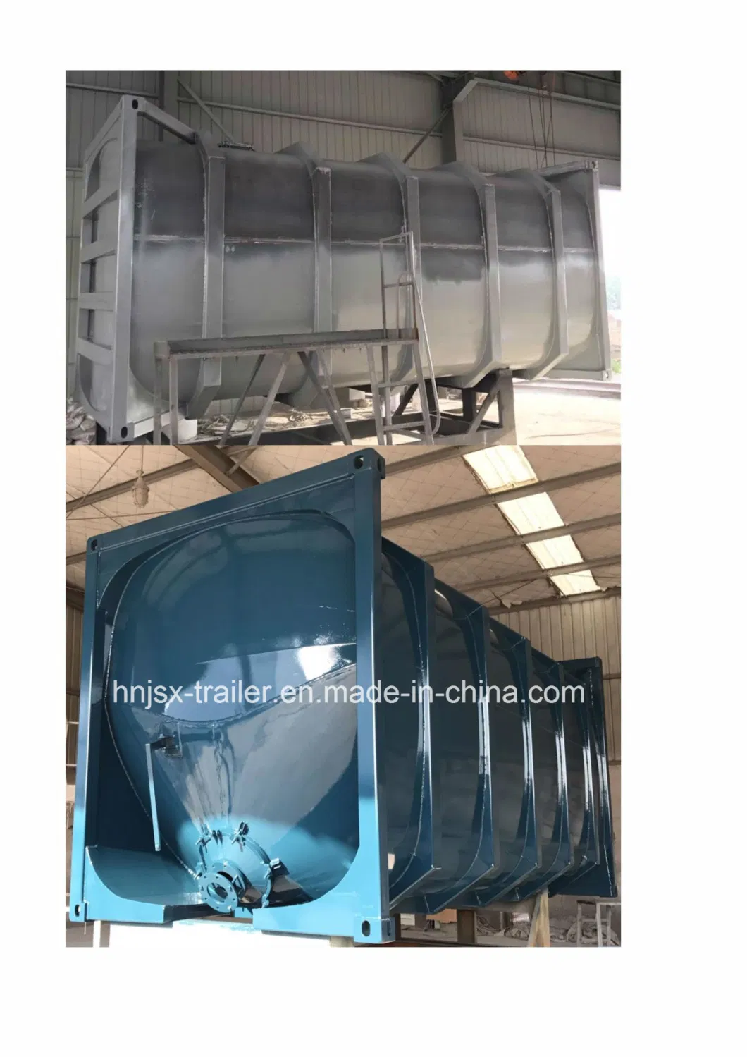 ISO Pressure Tank Commercial Plaster Powder Tank Container for Sale