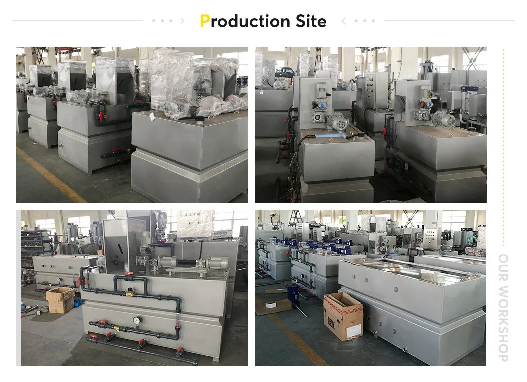 Water Treatment Dosing Device for PAM Polymer Flocculated System