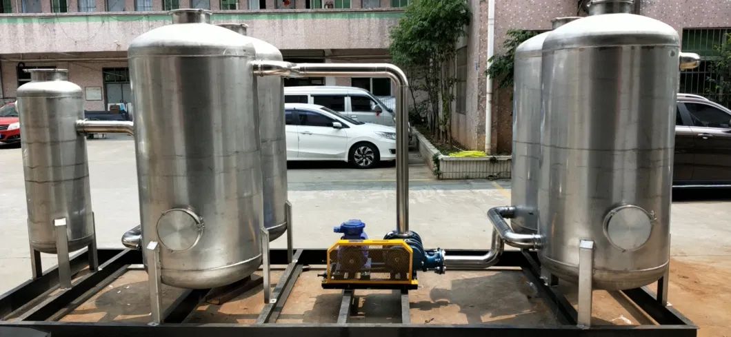 20~500m3/H Skid Mounted Biogas Desulfurization/Dehumidification Scrubber Tank System