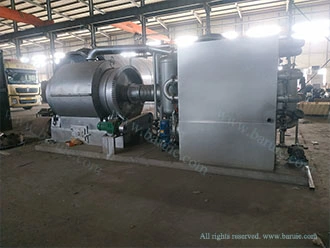 Antomatic Discharging Process 1-3ton Small Scale Skid Mounted Plastic Pyrolysis Plant