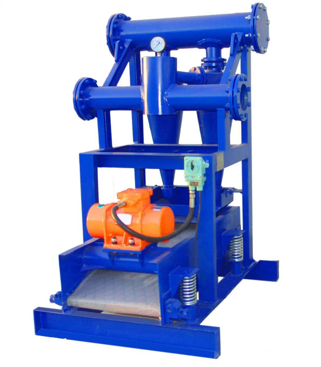 Oilfield Drilling Mud Desander / Sand Desander Machine / Wellhead Well Test Desander Separator