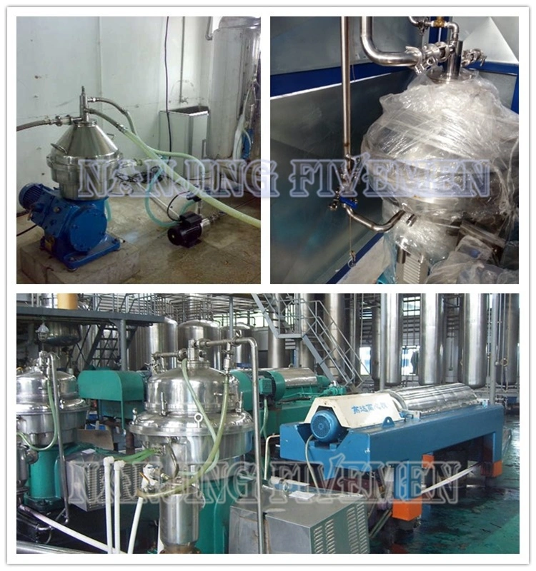 Vegetable Oil Centrifuge 3 Phase Separator for Oil Water Separation