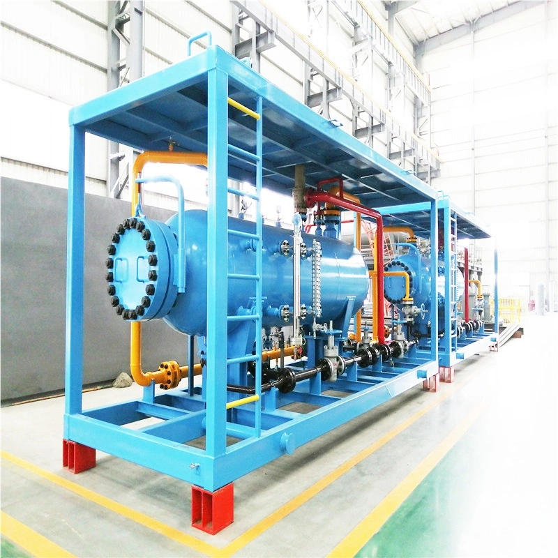 ASME Oil Gas Water Skid-Mounted Three Phase Separator