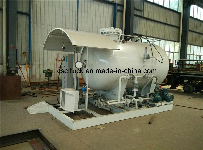 5000 Liters LPG Skid Station 5cbm LPG Filling Plant for Sale