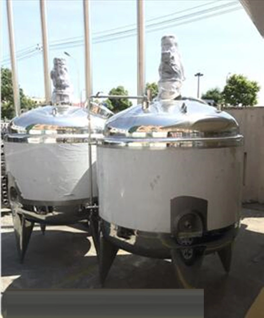 304 316 Stainless Steel Big Pressure Mixing Container for Food Industry