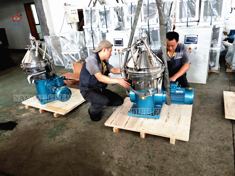 Automatic Centrifugal Oil Water Separator Vacuum Disc Stack Separator