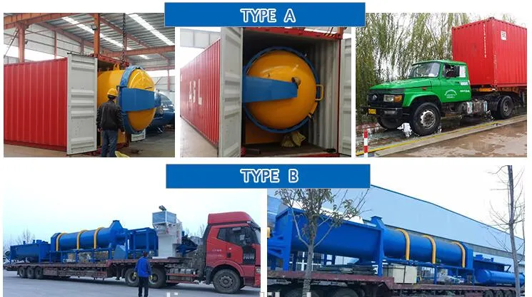 High Pressure High Efficiency Composite Autoclave Pressure Vessels for Glass Fiber Carbon Fiber Composite Materials