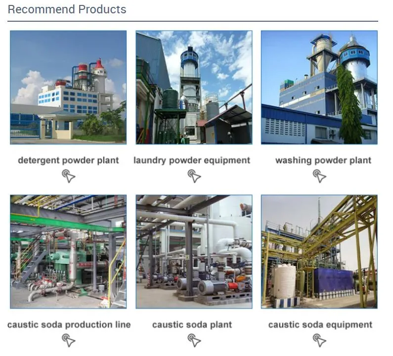 Washing Powder Plant Production Line Equipment