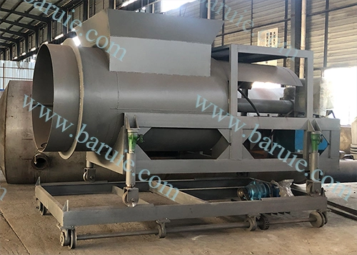 Oil Sludge Aluminum Plastic Automatic Discharging Process Tire Recycling Pyrolysis Equipment