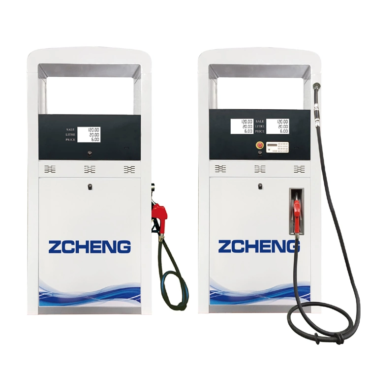 4 Hose Fuel Dispensers / Oil Filling Machine Engine Oil Dispenser Oil Measuring Can Gilbarco Fuel Dispensers