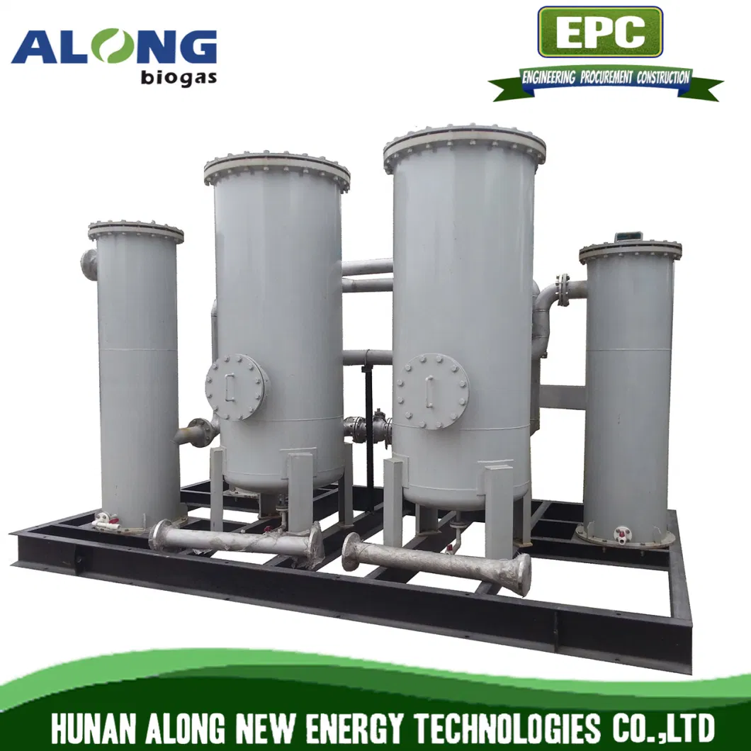 Biogas Desulfurization System Skid Mounted Comprehensive Sulphur H2s Purification Equipment