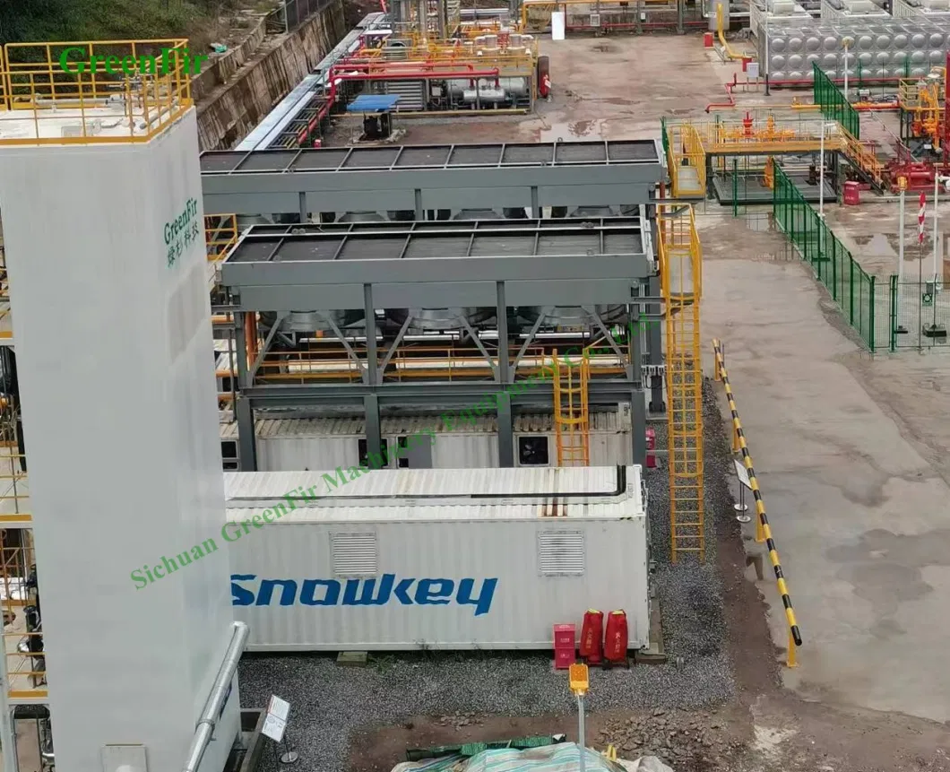 Skid Mounted Customized Natural Gas Processing Plant Including Dehydration, Sweetening, Liquefaction Equipment