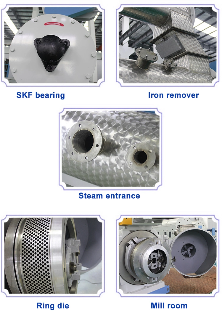 Poultry Feed Producution Machine Additives Automatic Weighing Dosing Batching System with High Speed Heating Cooling Mixer Machines