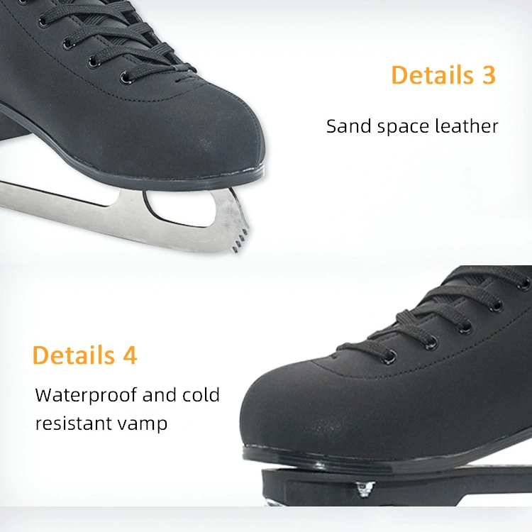 Cheapest Roller Skates Latest Model Good Quality Designer Sand Space Leather Roller Skates Ice Skate