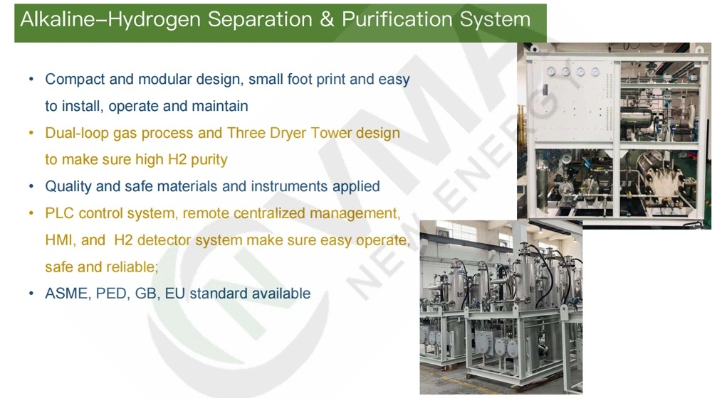 High Pressure H2 Container Tube Skid Hydrogen Storage Vessels for Refueling Station