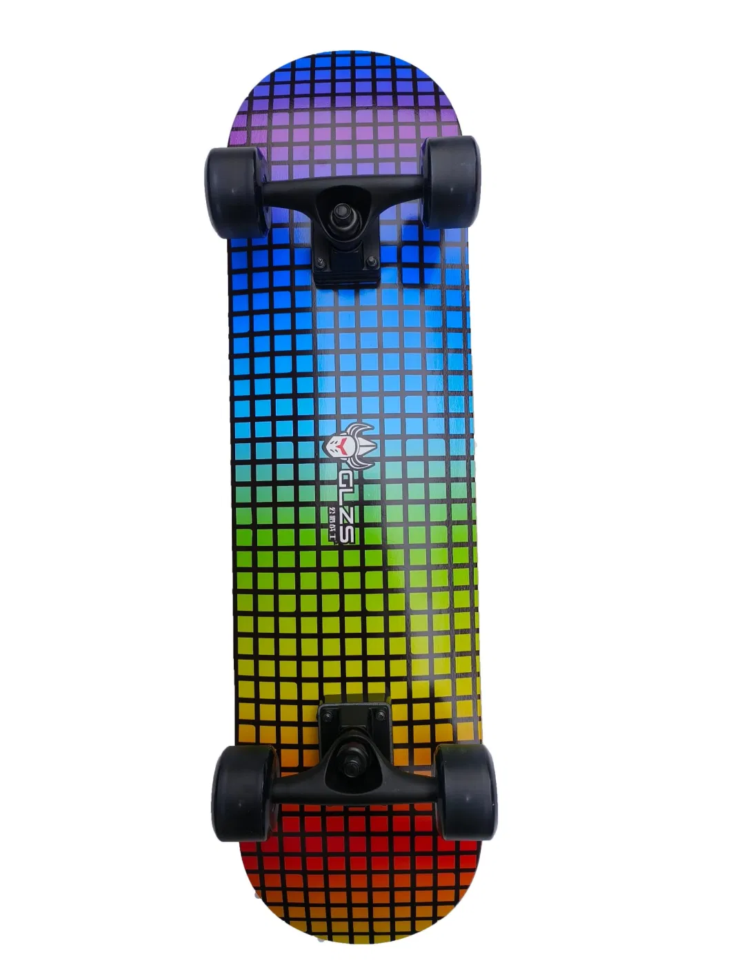 2024 New Design LED Light Shining Skateboard with 4 Wheels Flash Skateboard