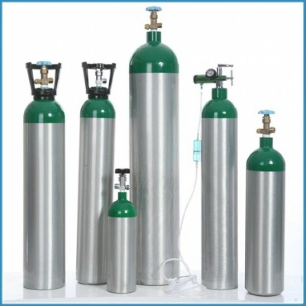 High Pressure Cylinder Aluminum Helium Gas Cylinder Chemical Equipment &amp; Machinery Gas Container China Wholesale