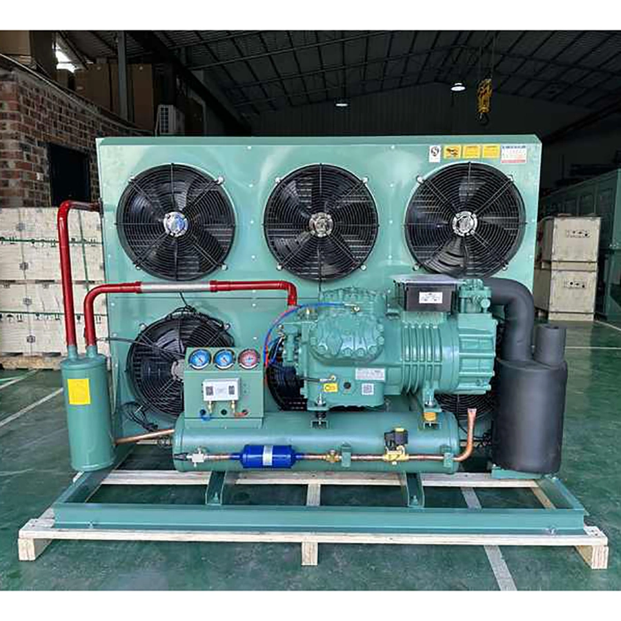 Semi-Hermetic Refrigeration Compressor Condensing Unit for -25 Degree Cold Room