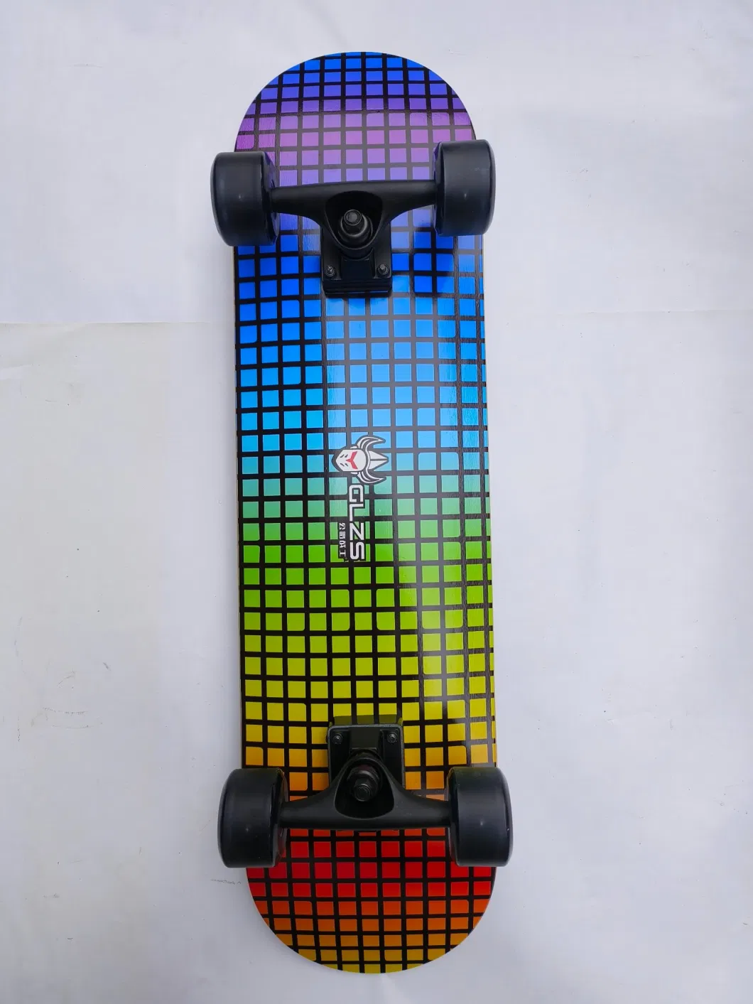 New Design Patent! Wholesale Custom 7ply Russian Maple LED Light Skateboard with Flashing Wheels