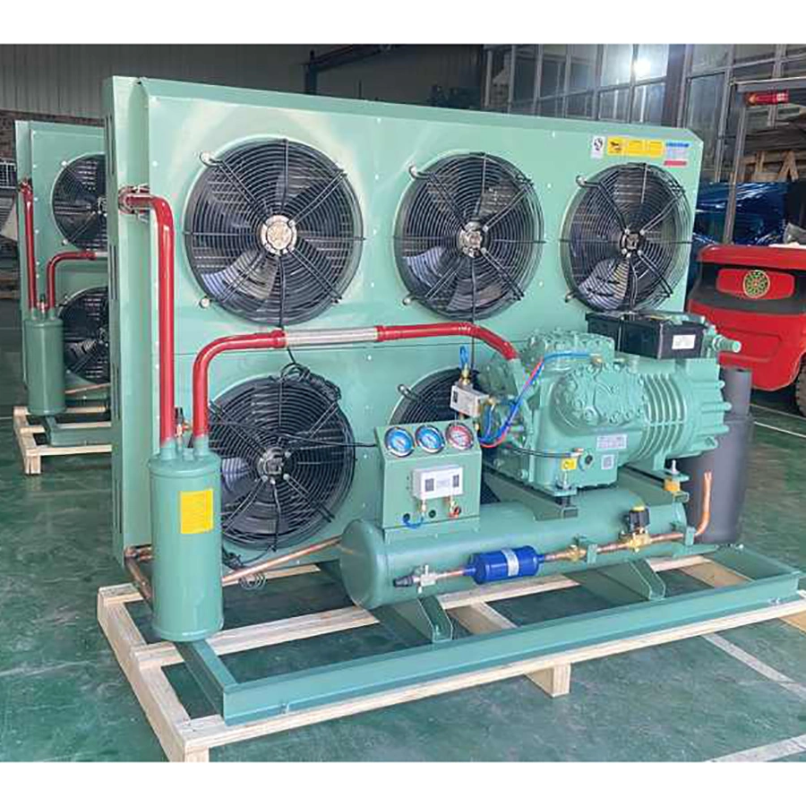 Semi-Hermetic Refrigeration Compressor Condensing Unit for -25 Degree Cold Room