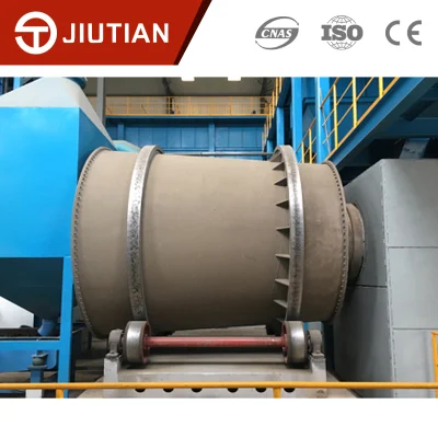 Basso consumo energetico polvere di gesso tamburo industriale pressa Rotary asciugatrice