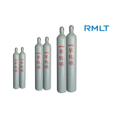  Bombola di gas Co in acciaio argento con monossido di carbonio di grado 3.0n