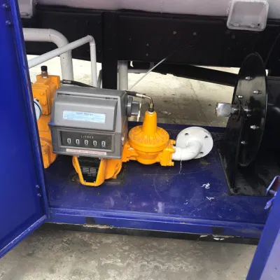 HOWO 5000L 3mt Carrello gas serbatoio GPL serbatoio GPL serbatoio serbatoio serbatoio Carrello