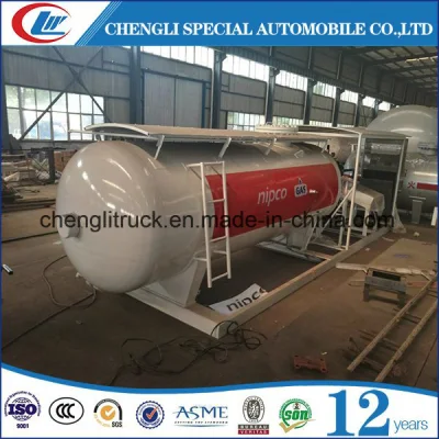 Impianto di riempimento GPL Nipco 4tons Stazione portatile per skid a gas propano