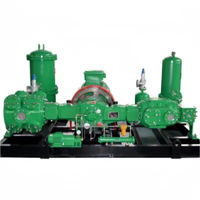 Booster a gas con diaframma alternativo a membrana a pressione e portata elevata a doppio effetto Compressore