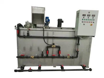 3000L/H PAC PAM dosatore chimico per trattamento acque reflue
