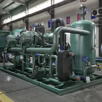 Apparecchiatura di compressione automatizzata freon di qualità superiore per raffreddamento di pollame