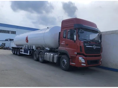  Nuovissimo 3 assali 46 cbm propano etilene liquefatto gas naturale Rimorchio autocisterna