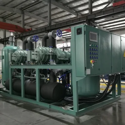 Apparecchiatura di compressione automatizzata freon di qualità superiore per raffreddamento di pollame