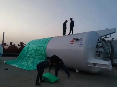 Liquido criogenico per serbatoi di stoccaggio di Lin Lar LNG anidride carbonica Serbatoio a pressione CO2 per azoto di ossigeno